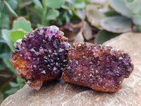Natural Amethystos Amethyst Clusters x 35 From Kwaggafontein, South Africa