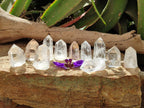 Polished Mixed Selected Quartz Crystals x 12 From Madagascar - Toprock Gemstones and Minerals 