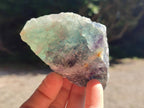 Natural Watermelon Fluorite Cobbed Specimens x 12 From Uis, Namibia