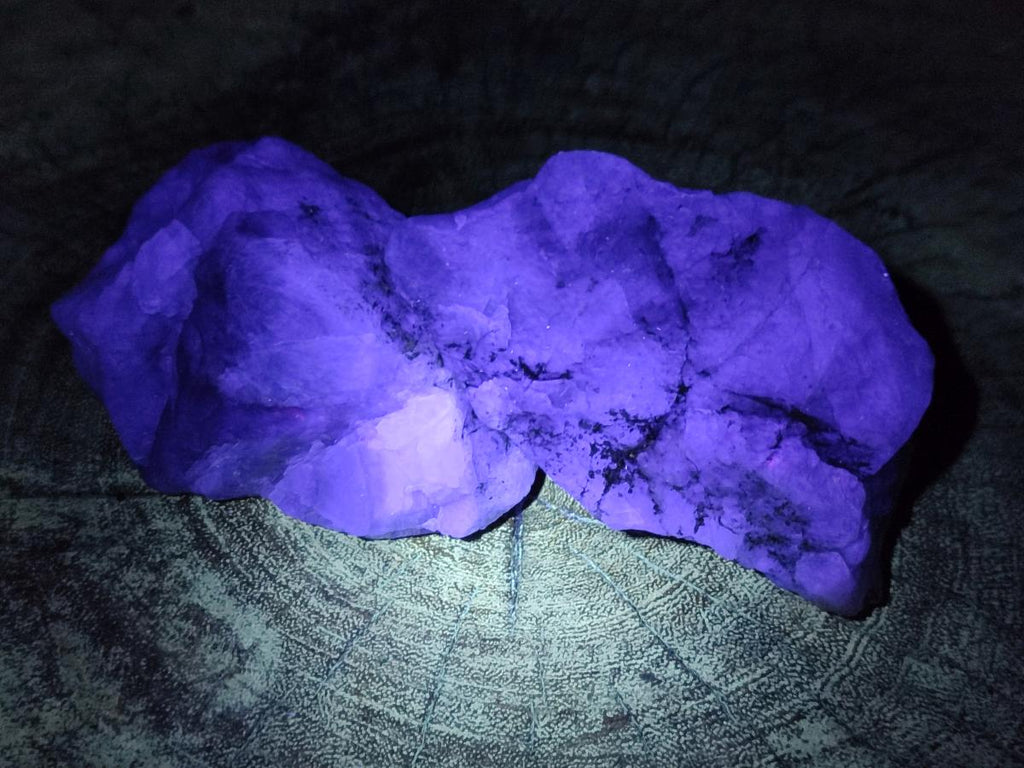 Natural Watermelon Fluorite Cobbed Specimens x 12 From Uis, Namibia