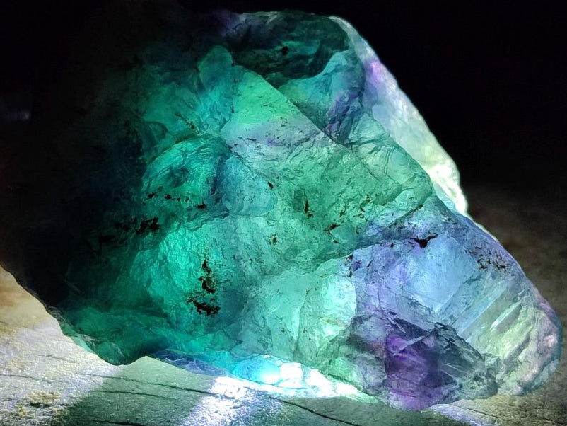 Natural Watermelon Fluorite Cobbed Specimens x 12 From Uis, Namibia