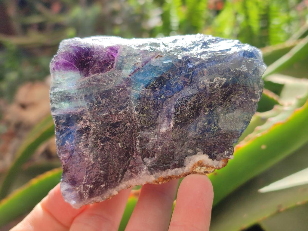 Natural Watermelon Fluorite Cobbed Specimens x 12 From Uis, Namibia