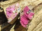 Natural Salrose Cobaltion Dolomite Specimens x 12 From Kakanda, Congo