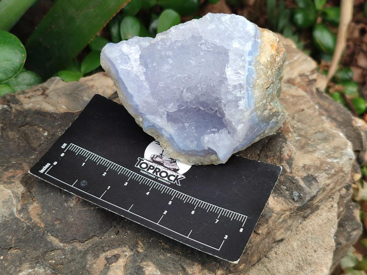 Natural Blue Lace Agate Geode Specimens x 3.89 kg Lot From Nsanje, Malawi