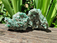 Natural Emerald Mica 'Mutokolite' Cobbed Specimens x 12 From Mutoko, Zimbabwe
