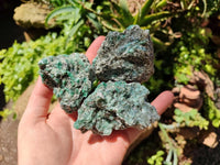 Natural Emerald Mica 'Mutokolite' Cobbed Specimens x 12 From Mutoko, Zimbabwe