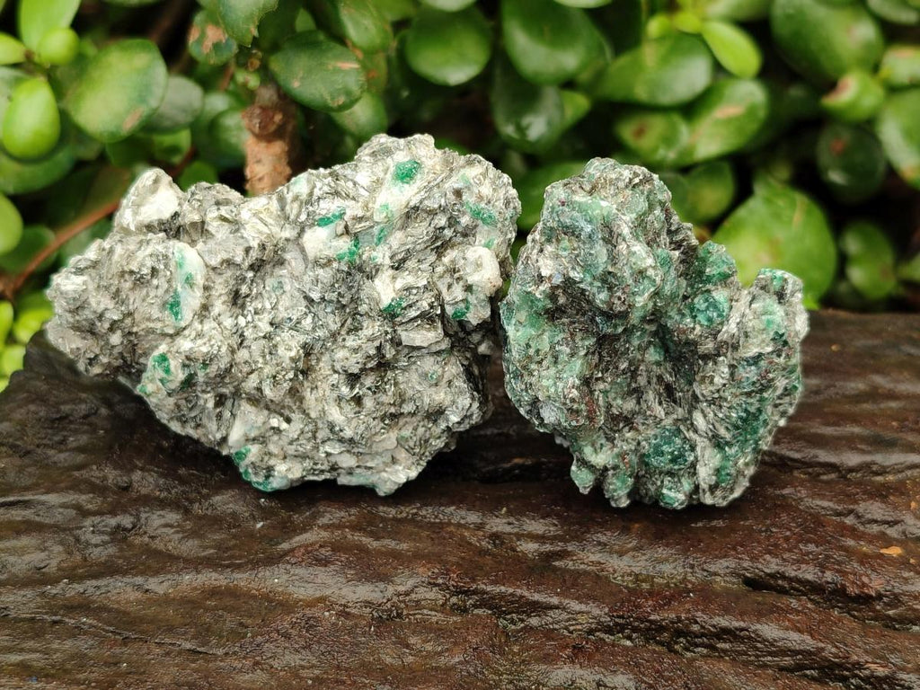 Natural Emerald Mica 'Mutokolite' Cobbed Specimens x 12 From Mutoko, Zimbabwe