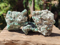 Natural Emerald Mica 'Mutokolite' Cobbed Specimens x 12 From Mutoko, Zimbabwe