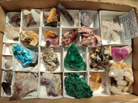 Natural Mix of Multi Mineral Specimens x 38 From Southern Africa