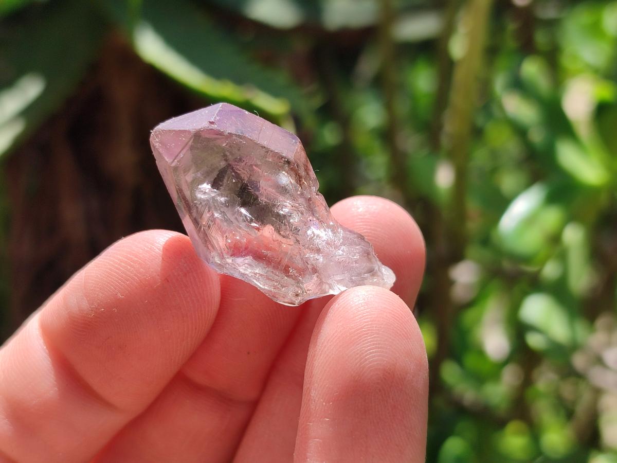 Natural Window Amethyst Crystals x 70 From Chiredzi, Zimbabwe