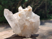 Natural Mixed Quartz Crystal Clusters x 6 From Madagascar