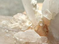 Natural Mixed Quartz Crystal Clusters x 6 From Madagascar