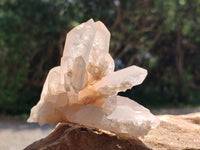 Natural Mixed Quartz Crystal Clusters x 6 From Madagascar