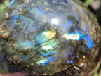 Polished Labradorite Spheres x 2 From Tulear, Madagascar