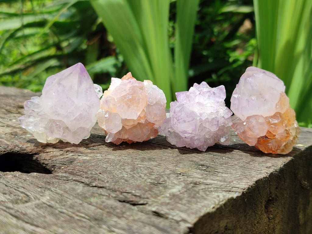 Sunburst Rocks Natural Sunburst Amethyst Spirit Crystals x 20 From Boekenhouthoek, So ...
