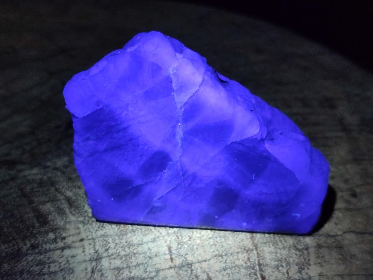 Polished On One Side Watermelon Fluorite Slices x 6 From Uis, Namibia