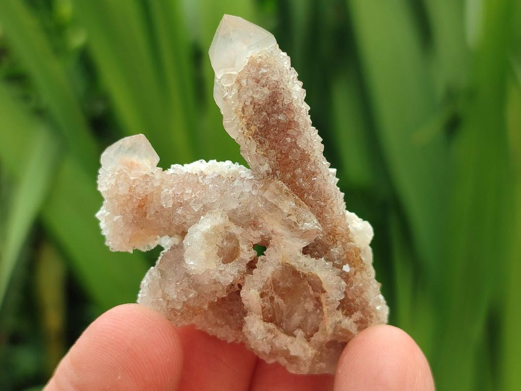 Natural Limonite Fairy Spirit Quartz Clusters x 35 From Boekenhouthoek, South Africa