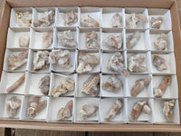 Natural Limonite Fairy Spirit Quartz Clusters x 35 From Boekenhouthoek, South Africa