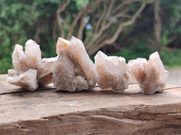 Natural Limonite Fairy Spirit Quartz Clusters x 35 From Boekenhouthoek, South Africa