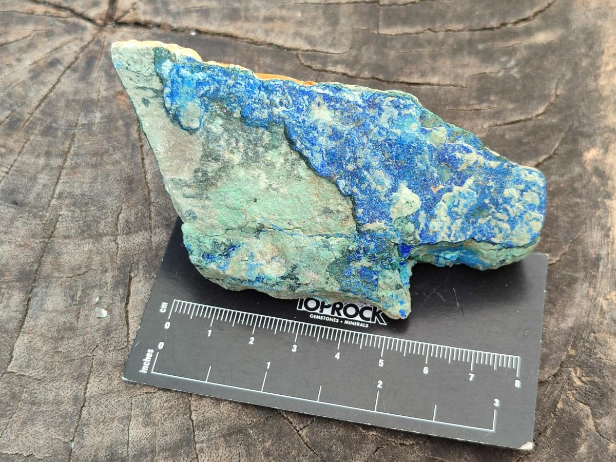 Natural Azurite And Malachite On Dolomite Specimens x 12 From Kaokoveld, Namibia