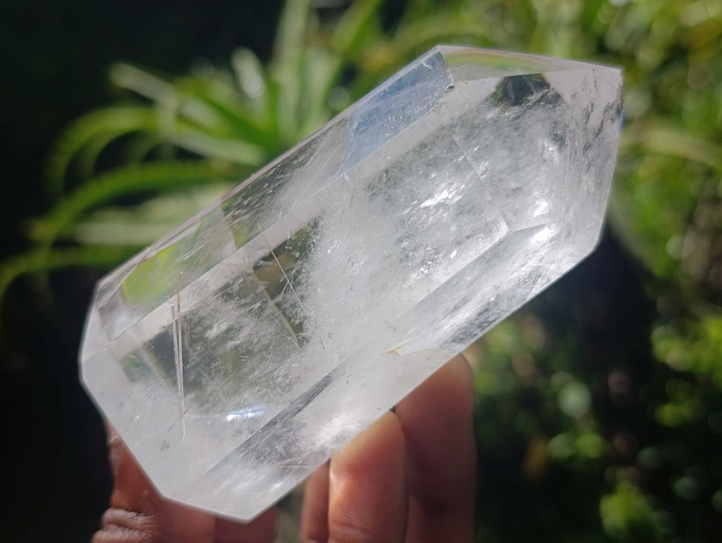 Polished Clear Quartz Crystals x 6 From Madagascar