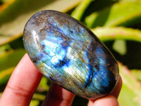 Polished Labradorite Galets x 23 From Tulear, Madagascar
