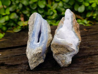 Natural Blue Lace Agate Geode Specimens x 5 kg Lot From Nsanje, Malawi