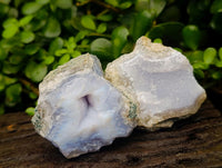 Natural Blue Lace Agate Geode Specimens x 5 kg Lot From Nsanje, Malawi