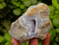 Natural Blue Lace Agate Geode Specimens x 5 kg Lot From Nsanje, Malawi