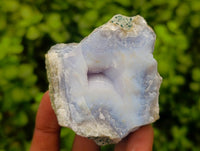 Natural Blue Lace Agate Geode Specimens x 5 kg Lot From Nsanje, Malawi