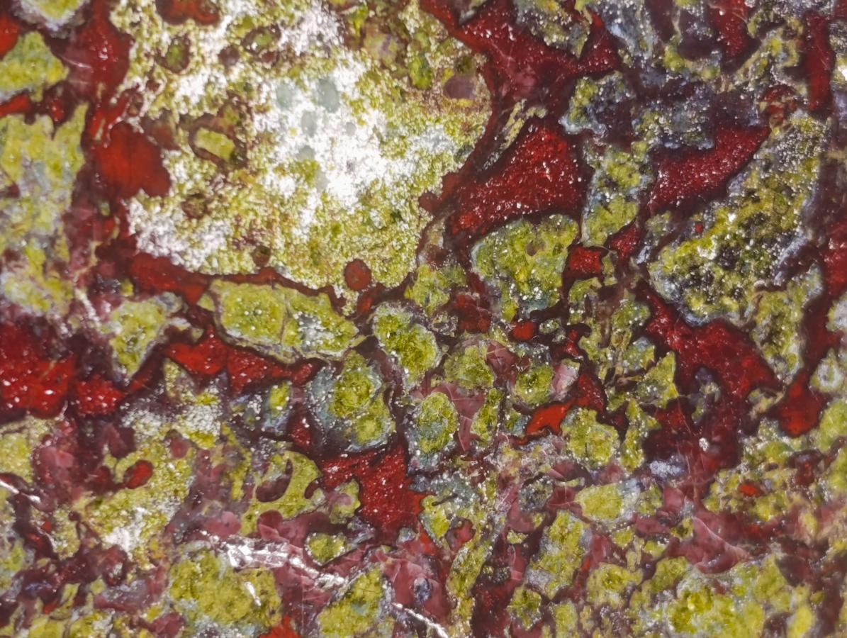 Polished Bastite Dragons Blood Stone Standing Free Forms x 2 From Tshipise, South Africa