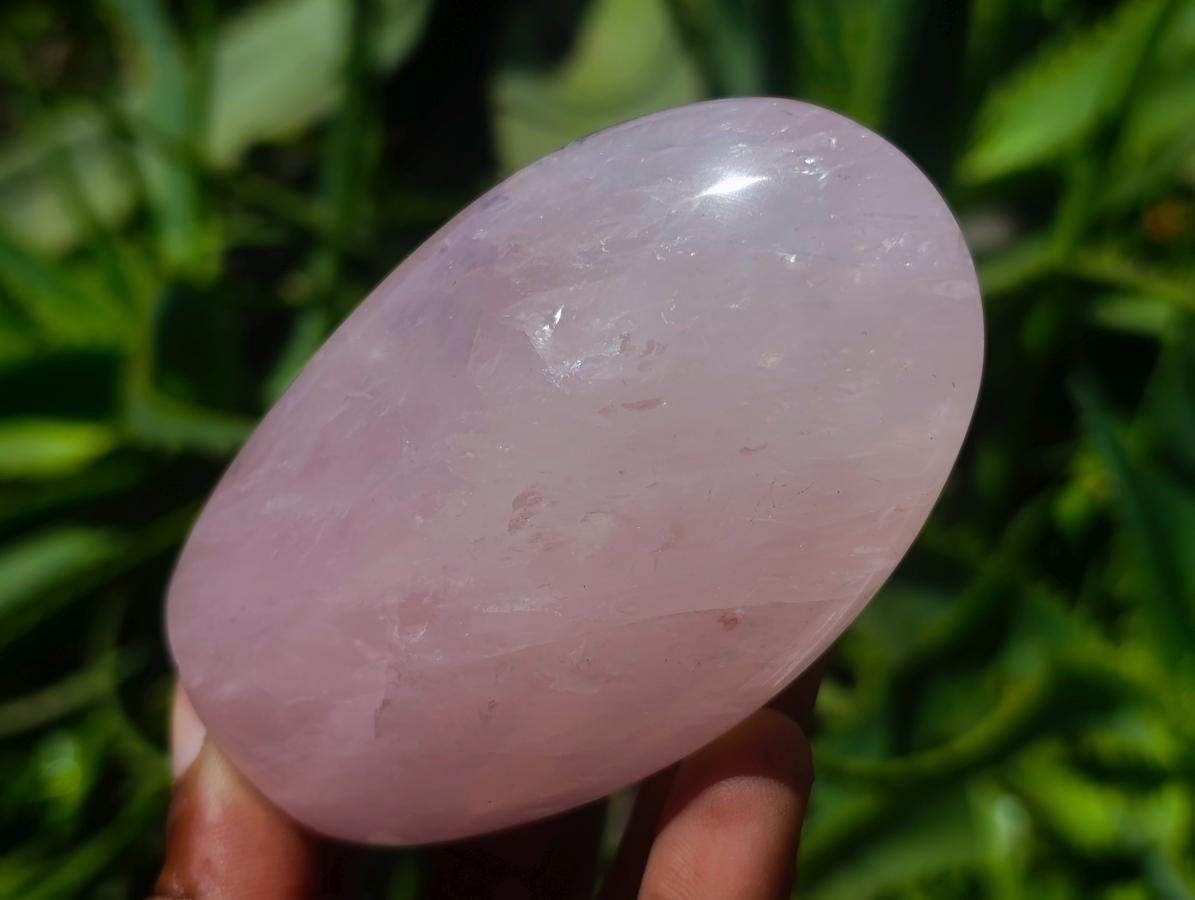 Polished Gemmy Rose Quartz Standing Free Forms x 6 From Madagascar