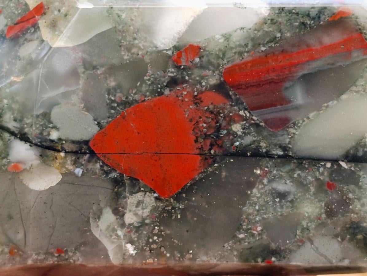 Polished Bloodstone Point x 1 From Swaziland