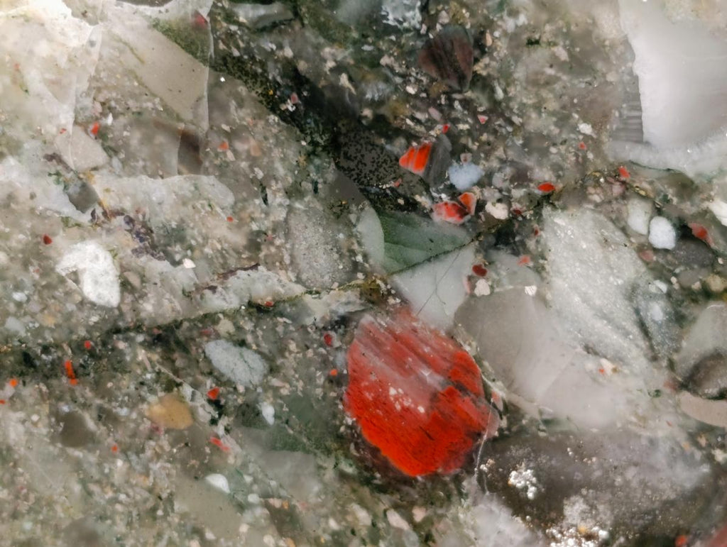 Polished Bloodstone Point x 1 From Swaziland