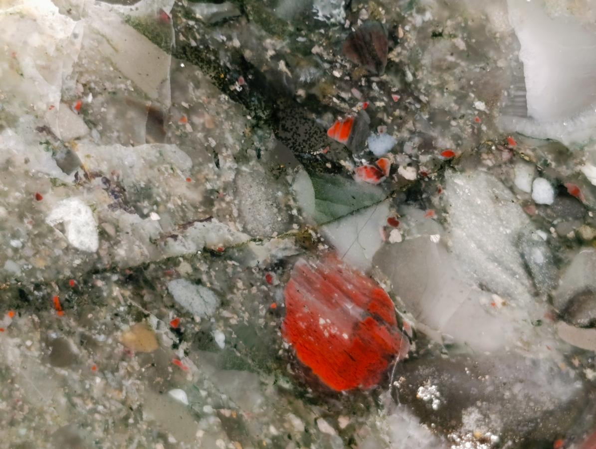 Polished Bloodstone Point x 1 From Swaziland