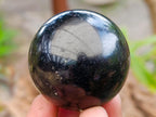 Polished Small Black Tourmaline Spheres x 6 From Madagascar