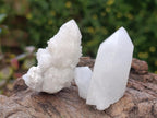 Natural Cascading Candle Quartz Crystals x 35 From Antsirabe, Madagascar