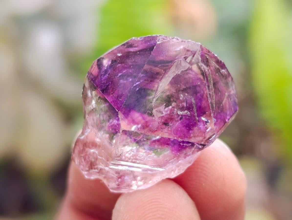 Natural Window Amethyst Crystals x 70 From Chiredzi, Zimbabwe
