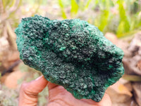 Natural Silky Malachite Specimens x 3 From Kasompe, Congo