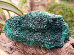 Natural Silky Malachite Specimens x 3 From Kasompe, Congo