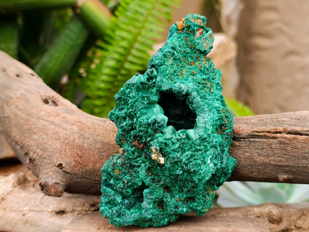 Natural Silky Malachite Specimens x 3 From Kasompe, Congo
