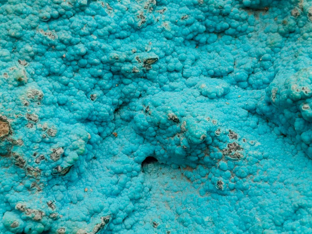 Natural Chrysocolla On Dolomite Specimen x 1 From Kolwezite, Congo