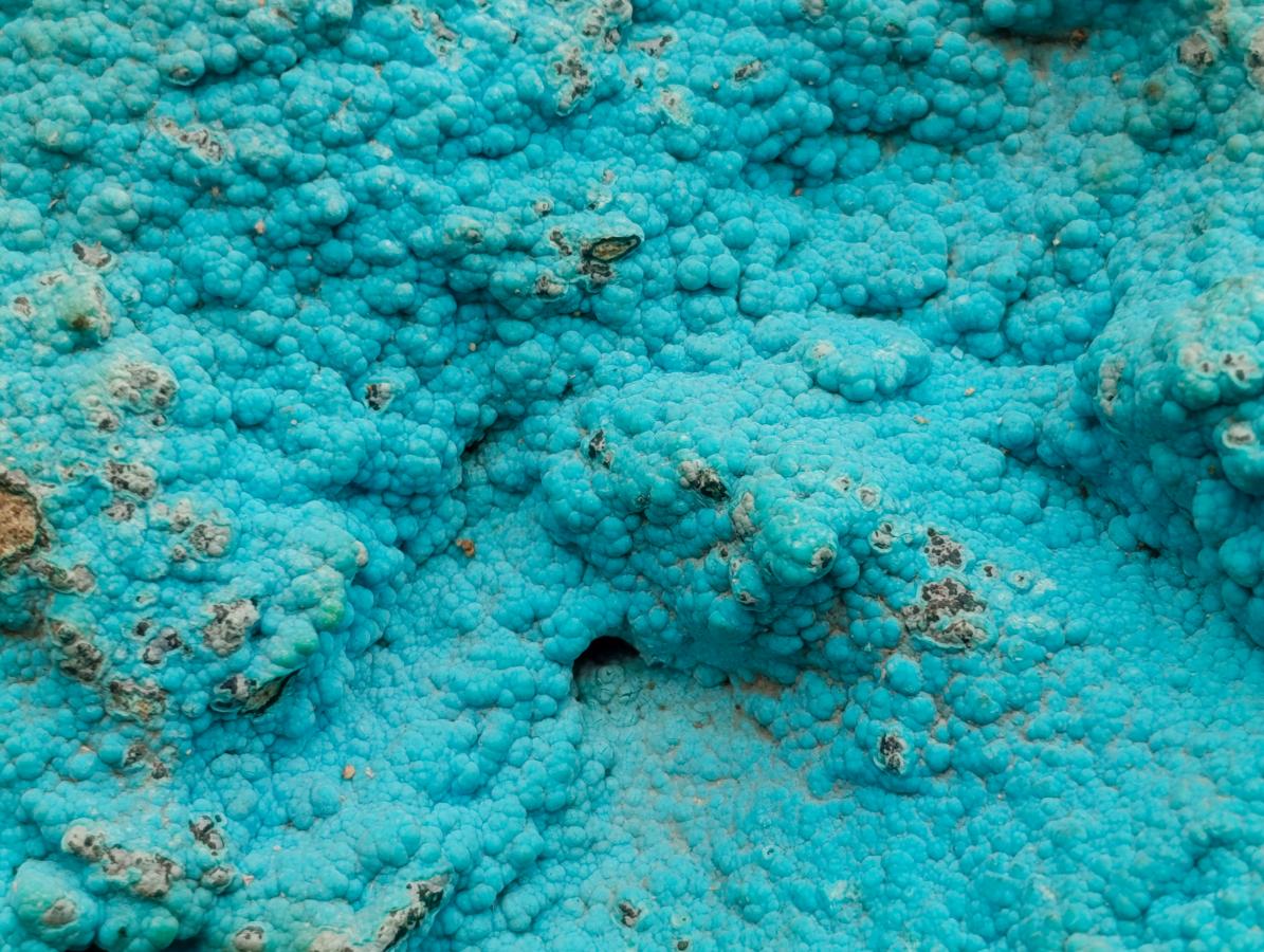 Natural Chrysocolla On Dolomite Specimen x 1 From Kolwezite, Congo