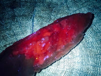 Natural Drusy Quartz Coated Spearhead Calcite Specimens x 12 From Albert's Mountain, Lesotho