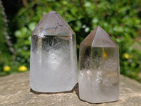 Polished Clear Quartz Crystals x 12 From Madagascar