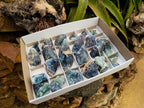 Natural Watermelon Fluorite Cobbed Specimens x 28 From Uis, Namibia