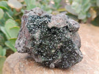Natural Libethenite Crystals On Dolomite Matrix Specimens x 3 From Shituru, Congo