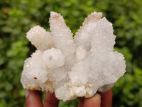 Natural Drusy Snow Finger Crystals x 4 From Albert's Mountain, Lesotho