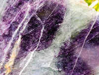 Polished Watermelon Fluorite Slice x 1 From Uis, Namibia