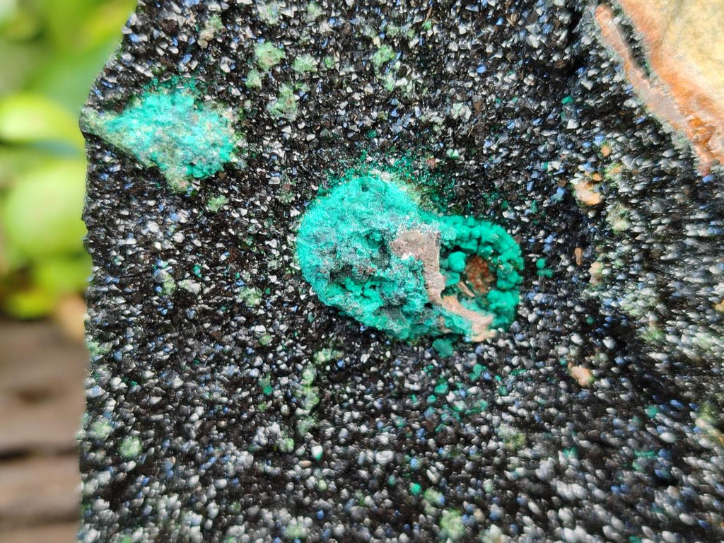 Natural Libethenite Crystals On Dolomite Matrix Specimens x 3 From Shituru, Congo